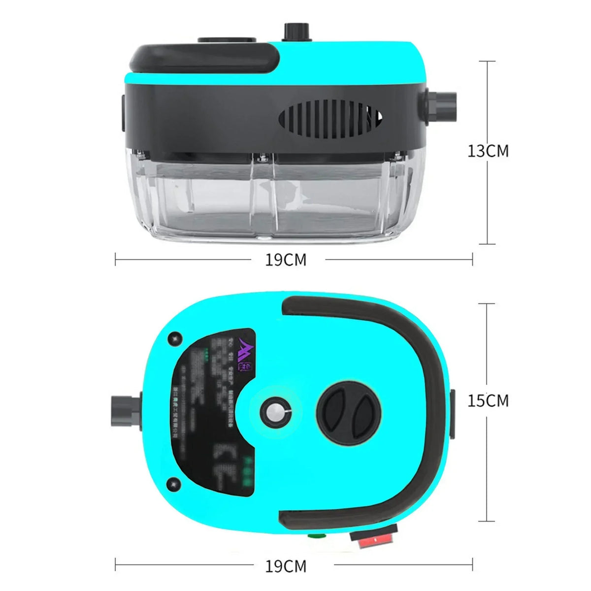 Portable Steam Cleaner with 15-Second Fast Heating | Multipurpose High Pressure Steam Cleaning Machine for Home & Car